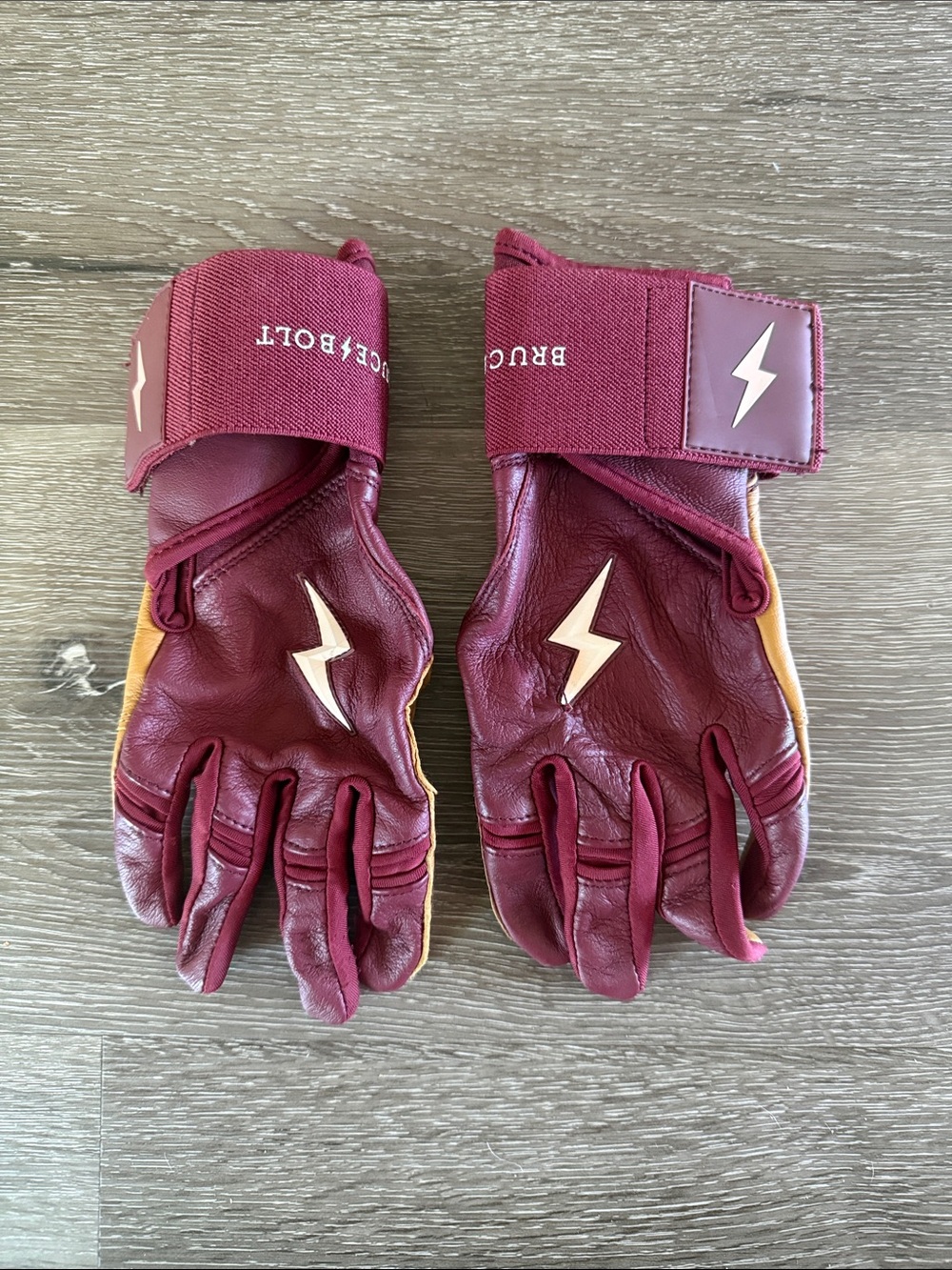 Bruce Bolt Batting gloves YM